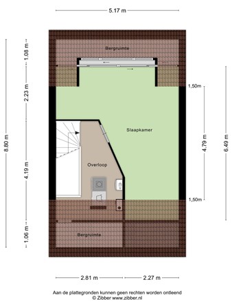 Floorplan - Jaap van de Scheurhof 5, 3151 MG Hoek van Holland