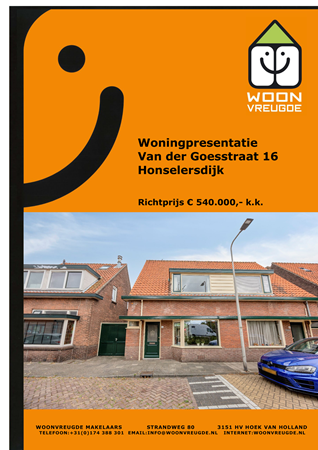 Brochure preview - Brochure Van der Goesstraat 16 te Honselersdijk.pdf