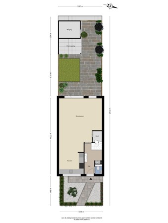 Floorplan - Beiaardierlaan 17, 2694 BL 's-Gravenzande