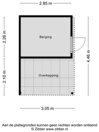 Floorplan - Beiaardierlaan 17, 2694 BL 's-Gravenzande