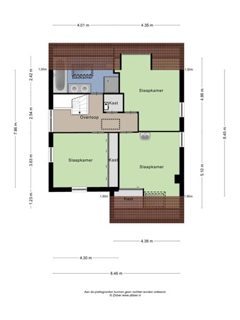 Floorplan - Kuil 32, 5071 RH Udenhout