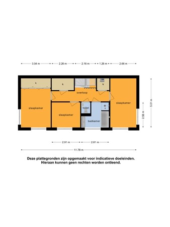 Floorplan - Berkenheuvelstraat 11, 5101 WC Dongen