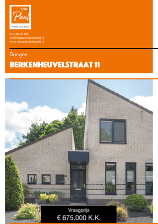 Brochure preview - Berkenheuvelstraat 11, 5101 WC DONGEN (2)