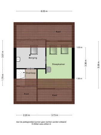 Floorplan - Dussekstraat 2, 5011 AH Tilburg