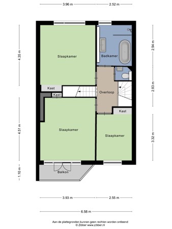 Floorplan - Ringbaan-Oost 232, 5018 HB Tilburg