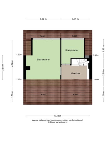 Floorplan - Pieter Breughelstraat 11, 5062 LG Oisterwijk