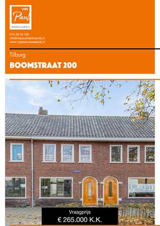 Brochure preview - Boomstraat 200, 5038 GW TILBURG (2)