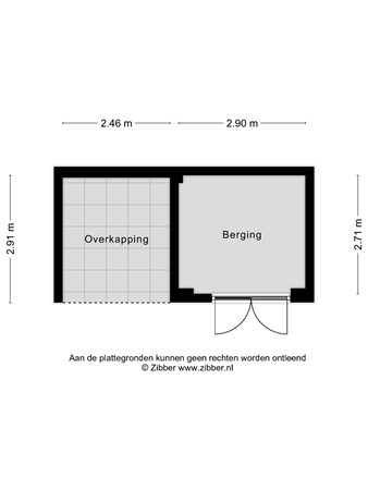 Floorplan - Herstalsestraat 12, 5041 JH Tilburg