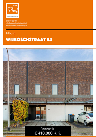 Brochure preview - Wijboschstraat 84, 5036 BB TILBURG (1)