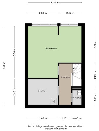 Floorplan - Wijboschstraat 84, 5036 BB Tilburg