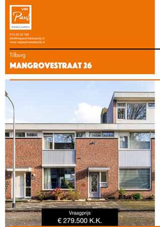 Brochure preview - Mangrovestraat 26, 5037 JJ TILBURG (1)