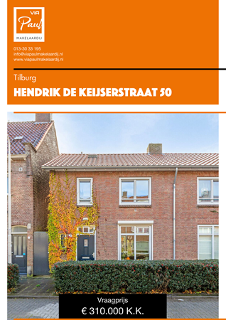 Brochure preview - Hendrik de Keijserstraat 50, 5041 JC TILBURG (1)
