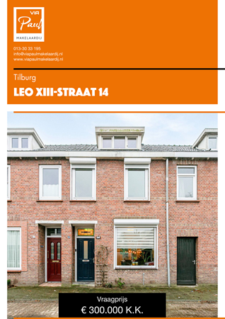 Brochure preview - Leo Xiii-Straat 14, 5046 KJ TILBURG (1)