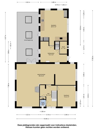 Floorplan - Dorpsplein 1, 4041 GH Kesteren