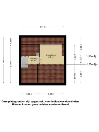 Floorplan - Anna Van Burenlaan 5, 6669 AS Dodewaard