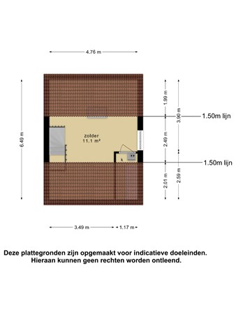 Floorplan - Wichmanlaan 130, 4033 HJ Lienden