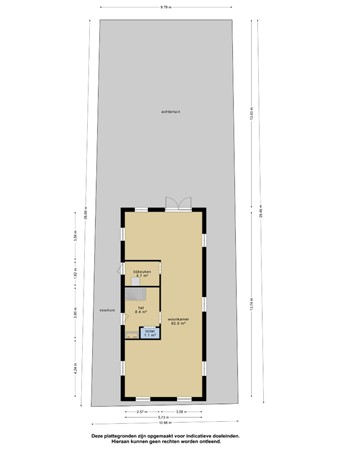 Floorplan - Achterdorp 31, 4041 GJ Kesteren