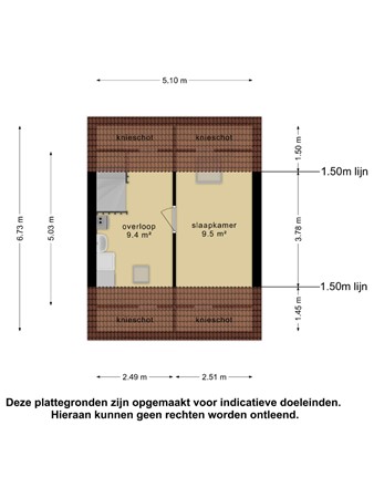 Floorplan - Notarisappelhof 1, 4021 VR Maurik
