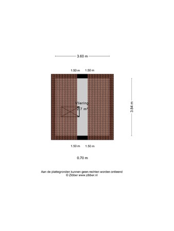 Floorplan - Silvanusstraat 40, 4041 AM Kesteren