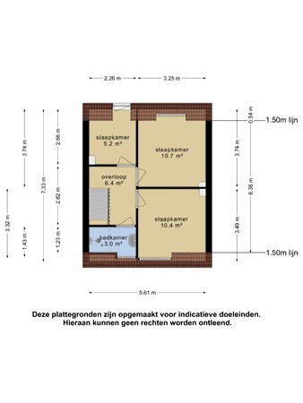 Floorplan - Nieuweweg 24a, 4001 NT Tiel