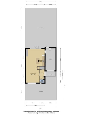 Floorplan - Westeinde 11, 4041 WC Kesteren