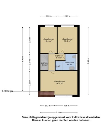 Floorplan - Muurzwaluw 21, 3905 RW Veenendaal