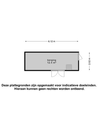 Floorplan - Hogestraat 32, 4001 EW Tiel