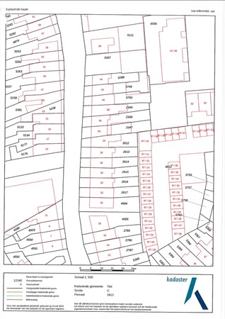 Floorplan - Hogestraat 32, 4001 EW Tiel