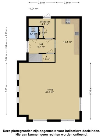 Floorplan - Nedereindsestraat, 4041 XG Kesteren