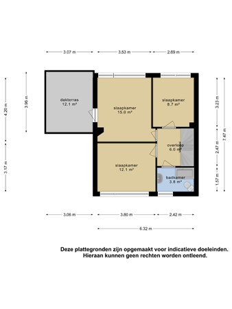 Floorplan - Nassaulaan 19, 4041 CE Kesteren