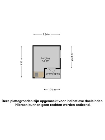 Floorplan - Nassaulaan 19, 4041 CE Kesteren