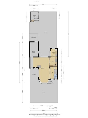 Floorplan - Nassaulaan 19, 4041 CE Kesteren