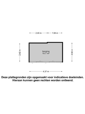 Floorplan - Rodinweg 53, 1328 PW Almere