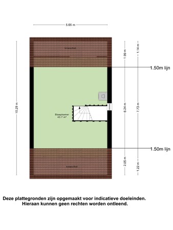 Floorplan - Overste J M Kolffstraat 30, 4041 CC Kesteren