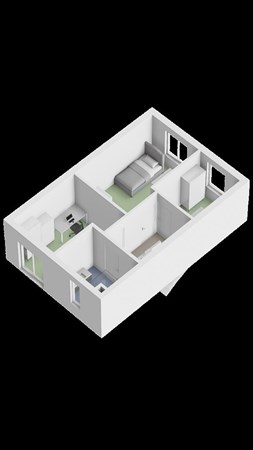 Floorplan - H Vervoornstraat 22, 4041 VT Kesteren