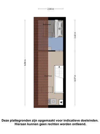 Floorplan - Meindert Hobbemastraat 21, 4041 HL Kesteren