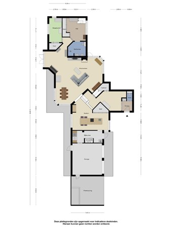 Floorplan - Boveneindsestraat 31, 4041 EH Kesteren