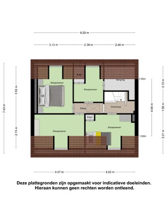 Floorplan - Herenstraat 41A, 3911 JB Rhenen