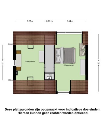 Floorplan - Johannes Vermeerstraat 2, 4041 HK Kesteren