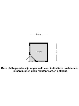 Floorplan - Johannes Vermeerstraat 2, 4041 HK Kesteren