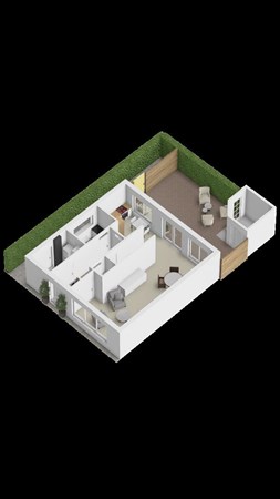 Floorplan - Johannes Vermeerstraat 2, 4041 HK Kesteren