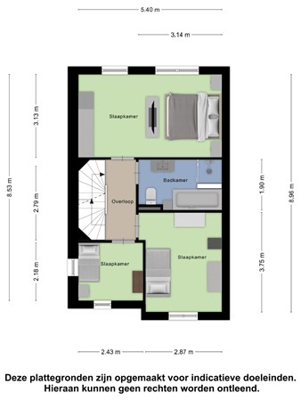 Floorplan - Burgemeester H A Van Steennisstraat 23, 4041 VP Kesteren