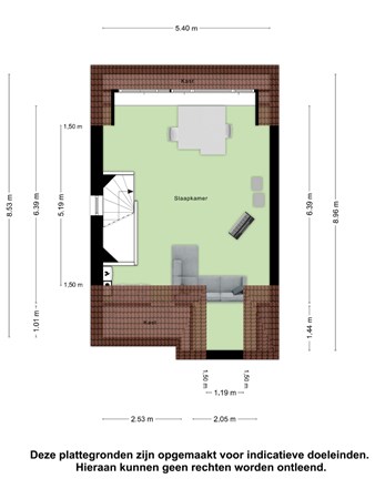 Floorplan - Burgemeester H A Van Steennisstraat 23, 4041 VP Kesteren