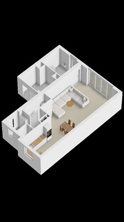 Floorplan - Burgemeester H A Van Steennisstraat 23, 4041 VP Kesteren