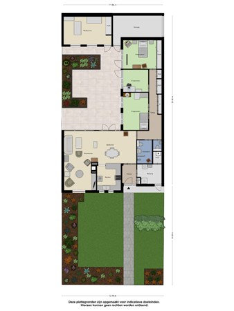 Floorplan - Beukenlaan 25, 4051 GE Ochten