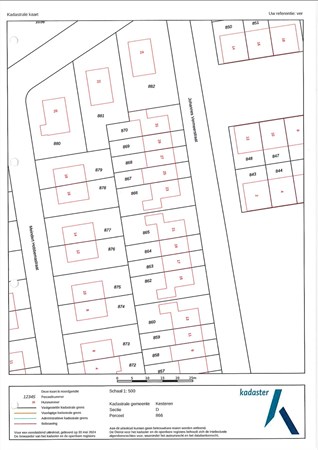 Floorplan - Johannes Vermeerstraat 23, 4041 HK Kesteren