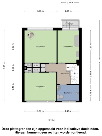 Floorplan - Gerard Doustraat 8a, 4041 GB Kesteren