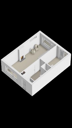 Floorplan - Gerard Doustraat 8a, 4041 GB Kesteren