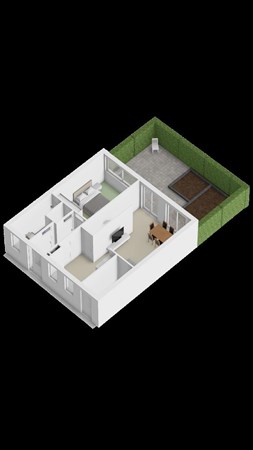 Floorplan - Johannes Vermeerstraat 16, 4041 HK Kesteren