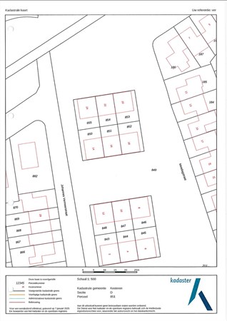 Floorplan - Johannes Vermeerstraat 16, 4041 HK Kesteren